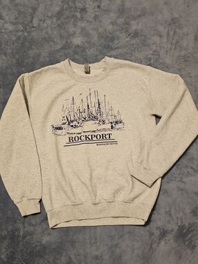 Grey Massachusetts Sweatshirt